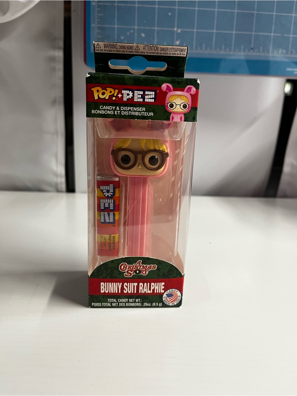 A Christmas Story Pez Container